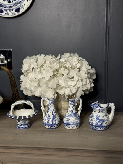 Vintage Hand Painted Filcer Portugal Pottery Set