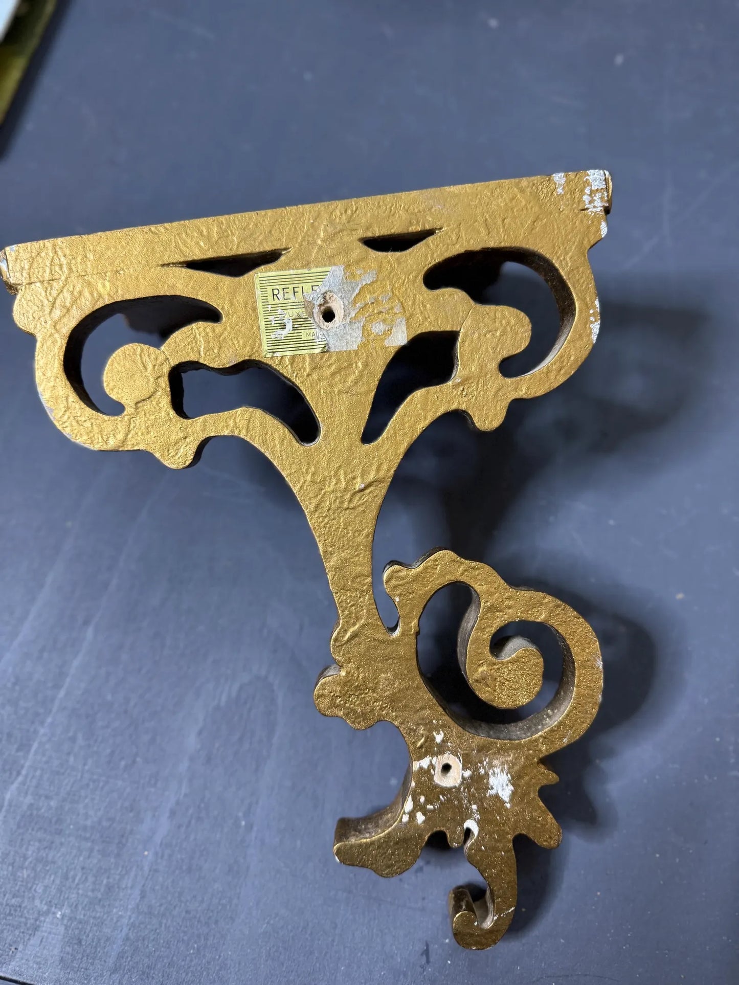 French Louis XV Style Wall Scone Made in England-  Rococo Wall Sconce