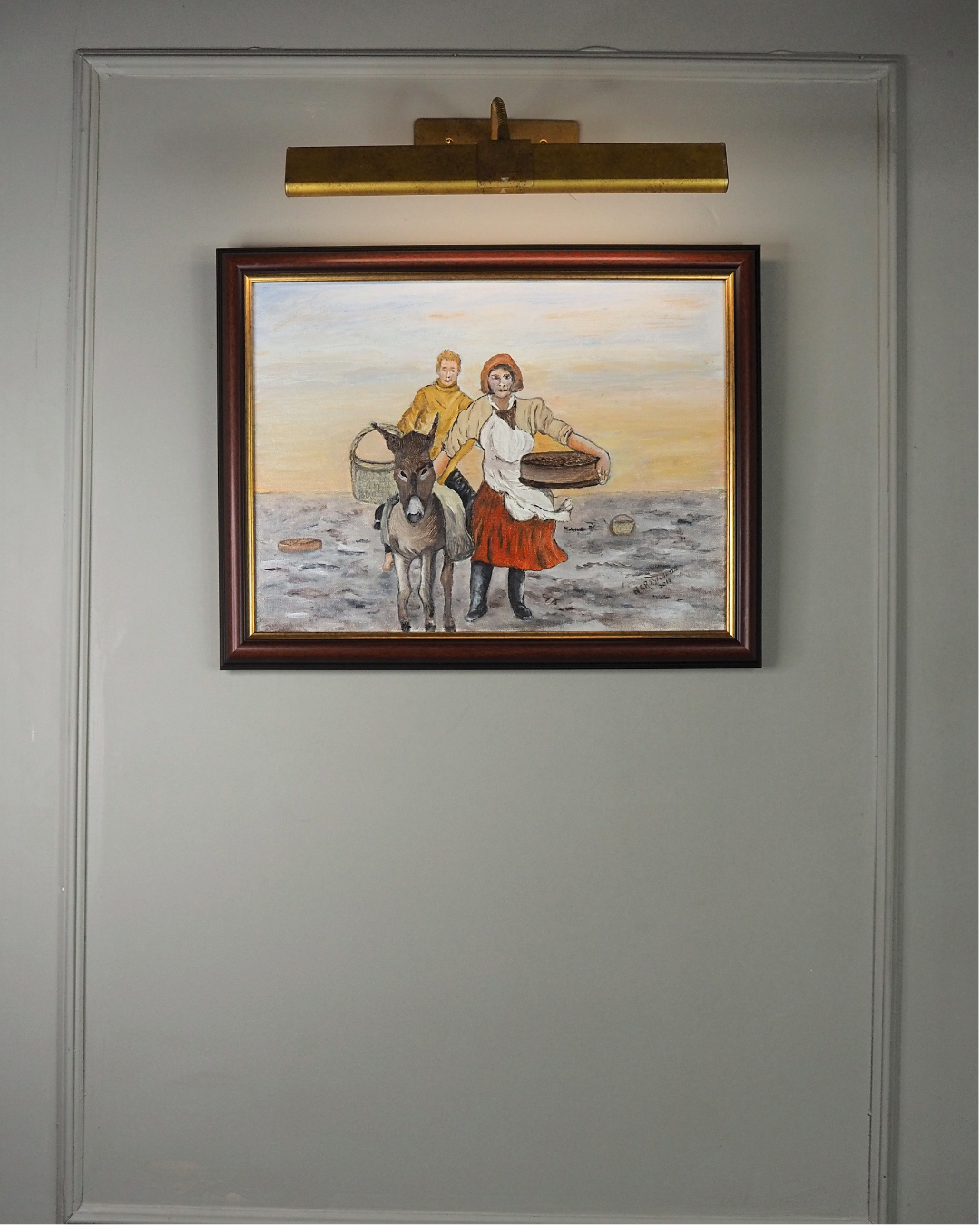 Mudflats - Original Oil Painting by N.G. Reynolds