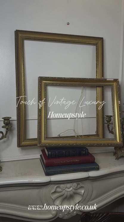 Antibes Vintage Ornate Gold Frame - Medium & Large