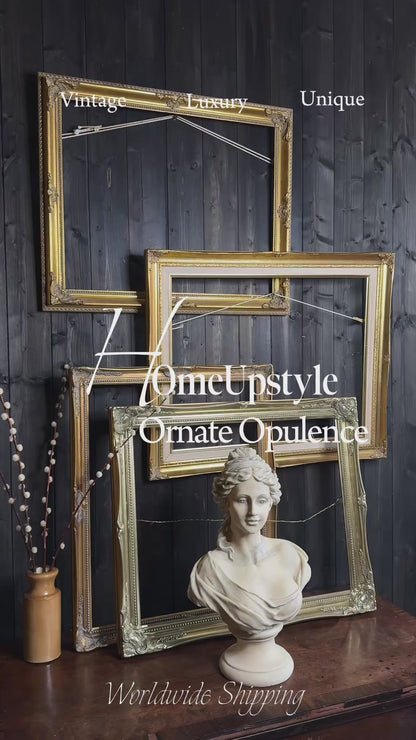 The Chambord – Vintage Gold Ornate Medium Frame Collection