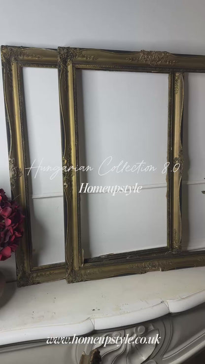 Loyal Shadows– Original Oil Painting by N.G. Reynolds in Hungarian Ornate Frames