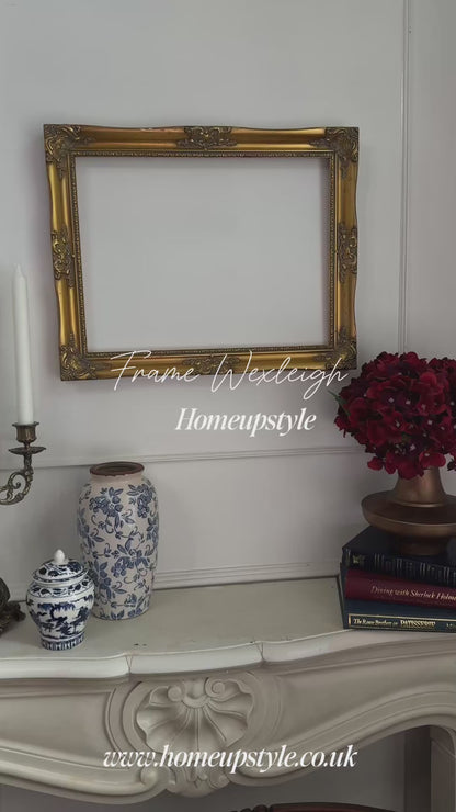 Antique Gold Frame Ornate Montreval Frame