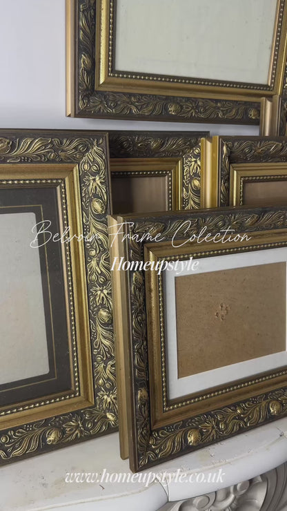 Antique Gold Ornate Belvoir Collection Frames 2.0– Pick Your Size