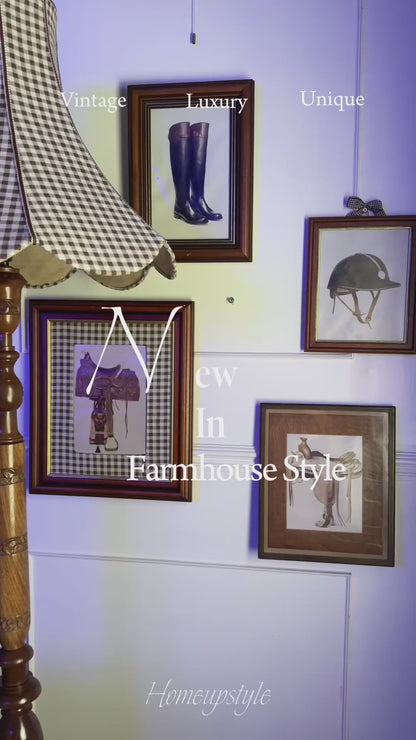 Vintage English Country Life Gallery Wall Set