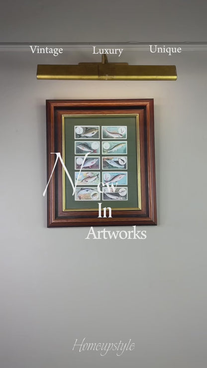 Hungarian Heritage Gobelin Embroidery | Framed Vintage Needlework Art