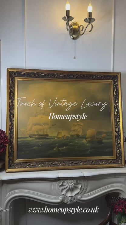 Voyage of the Past" – Extra Large Baroque Frame