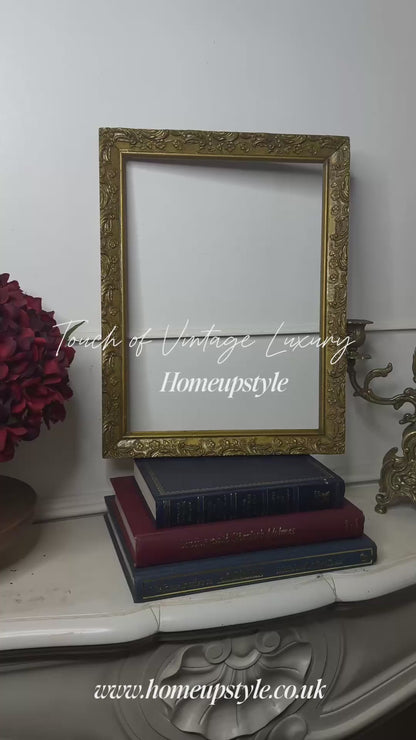 Golden Grandeur – Hungarian Floral Gilt Frame from Budapest