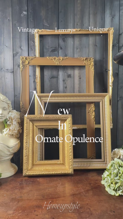 Antique Gilt Decorative Slim Norvane Frame - France