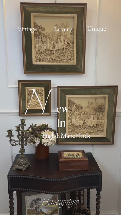 Vintage D.H. Moreton 1979 Marcus Designs Wall Plaque Set