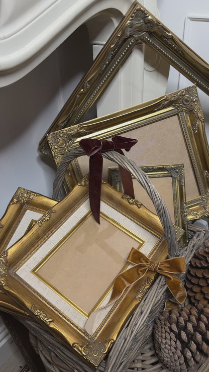 Vintage Ornate Gold Soho Frames
