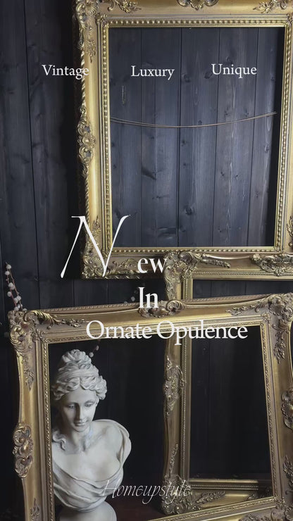 The Czech Royalty - Vintage Gold Chippendale Frame Collection B