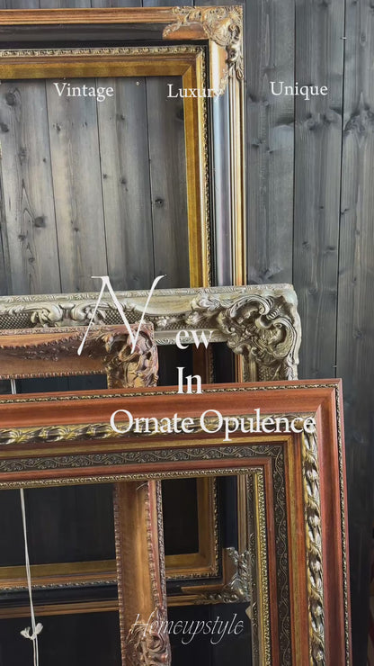 XXL Large Vintage Ornate French Style Gilt Frames Collection