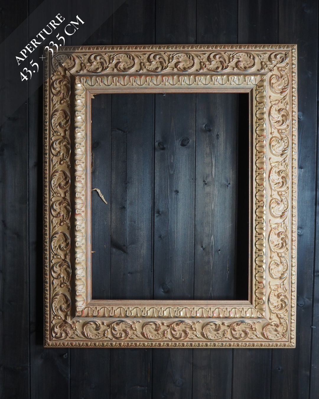 The Colmar -Vintage Light Pink & Beige Dusted French Chic-Style Ornate Frame
