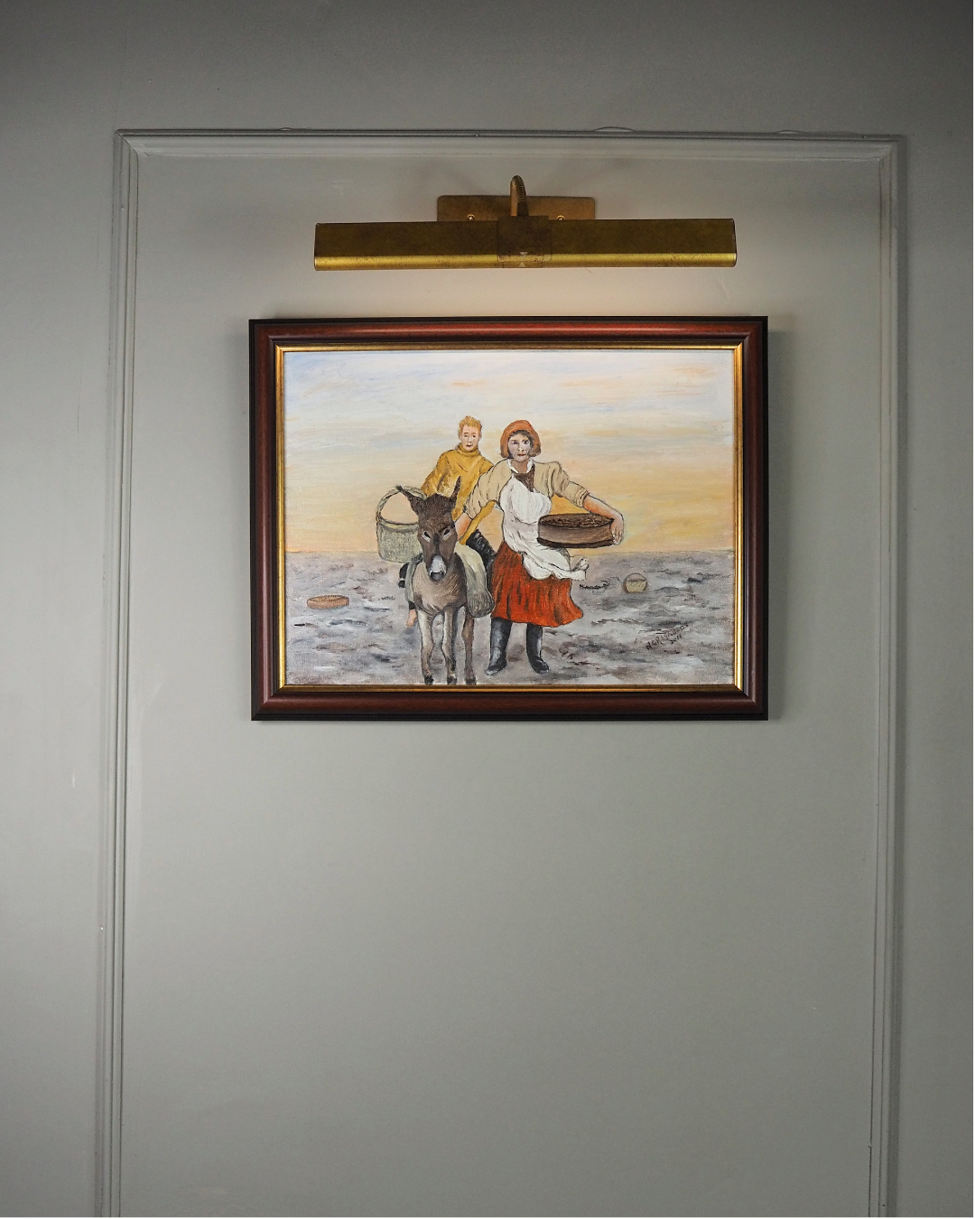 Mudflats - Original Oil Painting by N.G. Reynolds