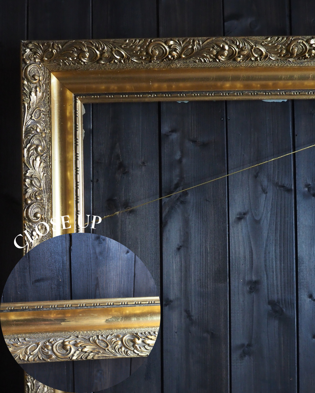 The Rambouillet - Extra Large Antique Gold Gilt Frame