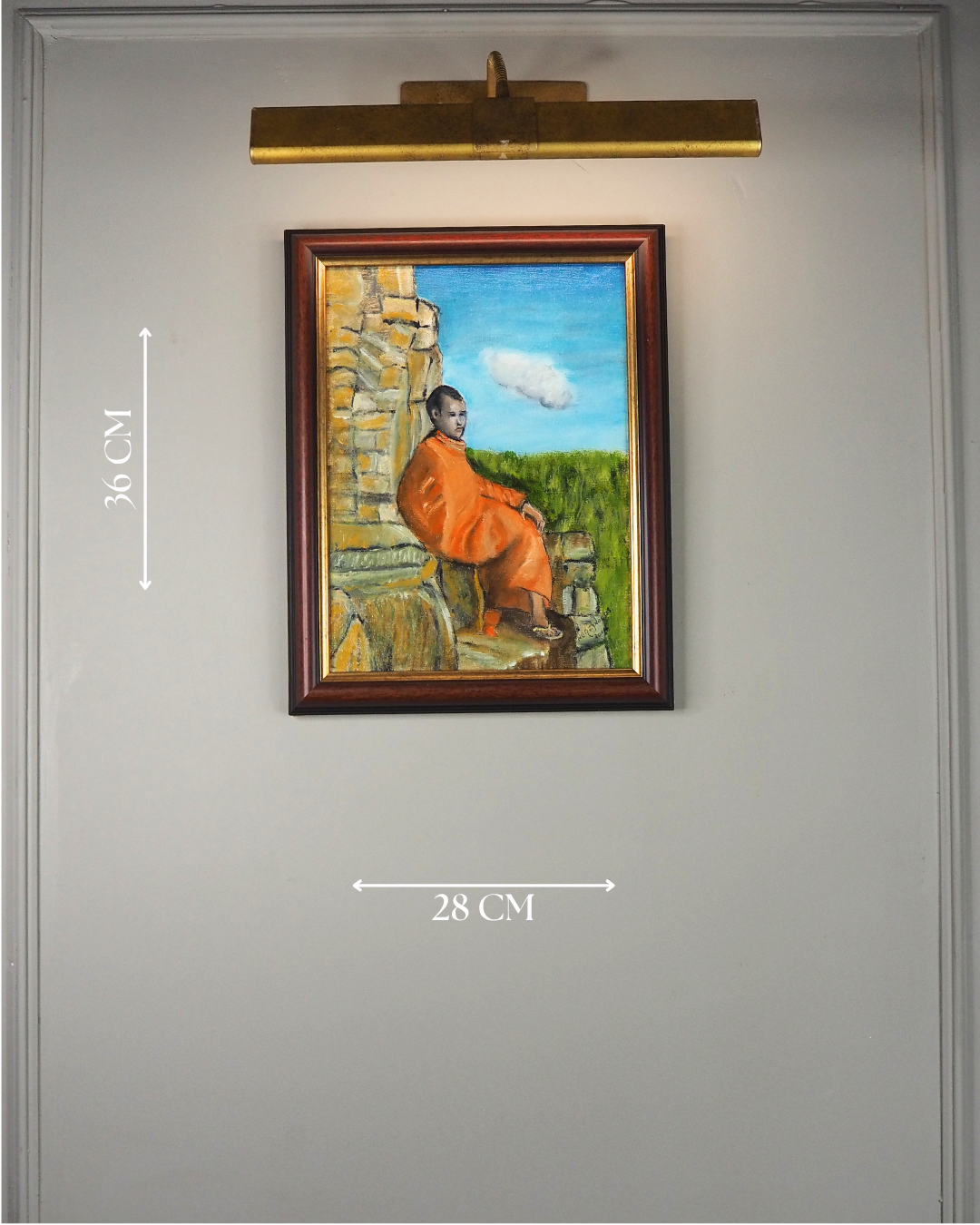 Quiet Reflection - Original Oil painting by N.G. Reynolds